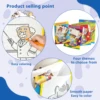 Coloring Book Painting Book Kindergarten Graffiti Book Children's Educational Drawing Set  coloring brochures Art and Drawing 4