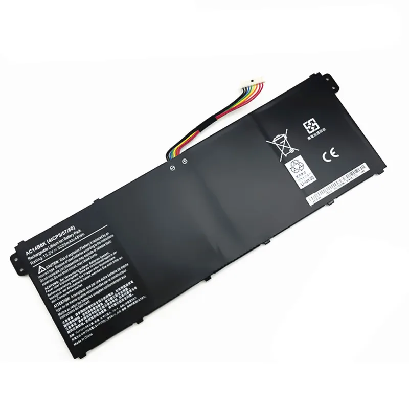 Bateria para Acer Aspirar Cb3111 Cb5311 Es1511 Es1-512 Es1-520 S1-521 Es1-531es1731 E5-771g V3-371 V3-111 Ac14b8k - Imagem 2