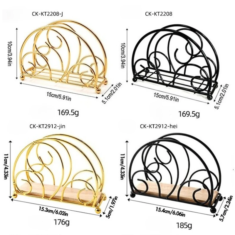 Iron Cloud Shaped Napkin Holder for Home Decor