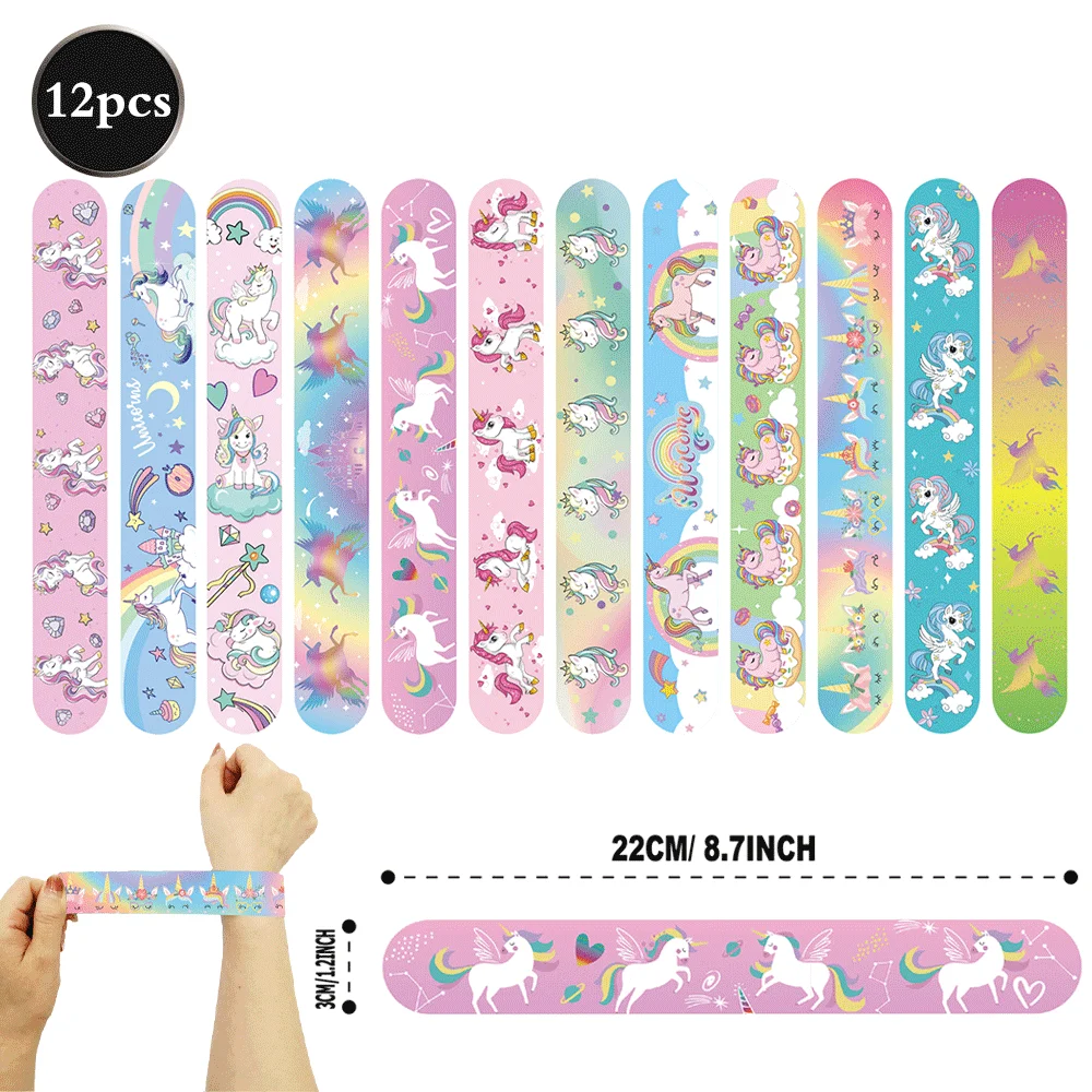 Einhorn Thema Party Süßigkeiten Geschenktüte Regenbogen Einhorn Dekor Armband Ring Schlüsselanhänger Kind Geburtstagsgeschenk Hochzeit Babyparty Zubehör – Detail 18