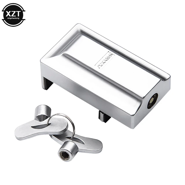 Verrou De Sécurité Pour Fenêtre Coulissante - En Aluminium - Protection Enfant Et Anti-intrusion - Réglable Pour Portes Et Baies Vitrées
