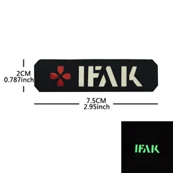 Outdoor IFAK Medic Lasercut Reflective Patch (Luminous patch)