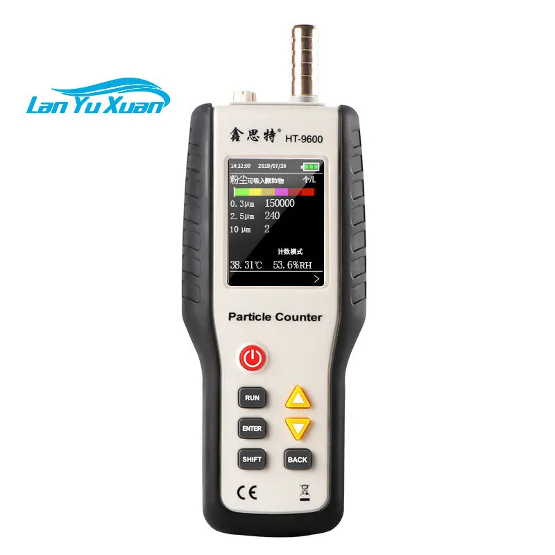 

Xinste HT9600 PM2.5 Dust Detector Filter Efficiency Tester Dust Particle Counter PM10