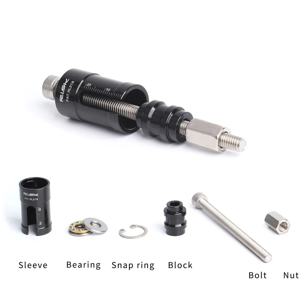 

MTB Bike Rear Shock Repair Tool Bicycle Absorber Bushing Install Tool Kit Mountain Cycling Needle Bear Bushing Press-in Install