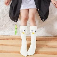 Baby Knee High Socks Soft Toddler Boys And Girls Tube Socks Funny Big Eye Tall Socks Stockings For Infants Kids Girls 6