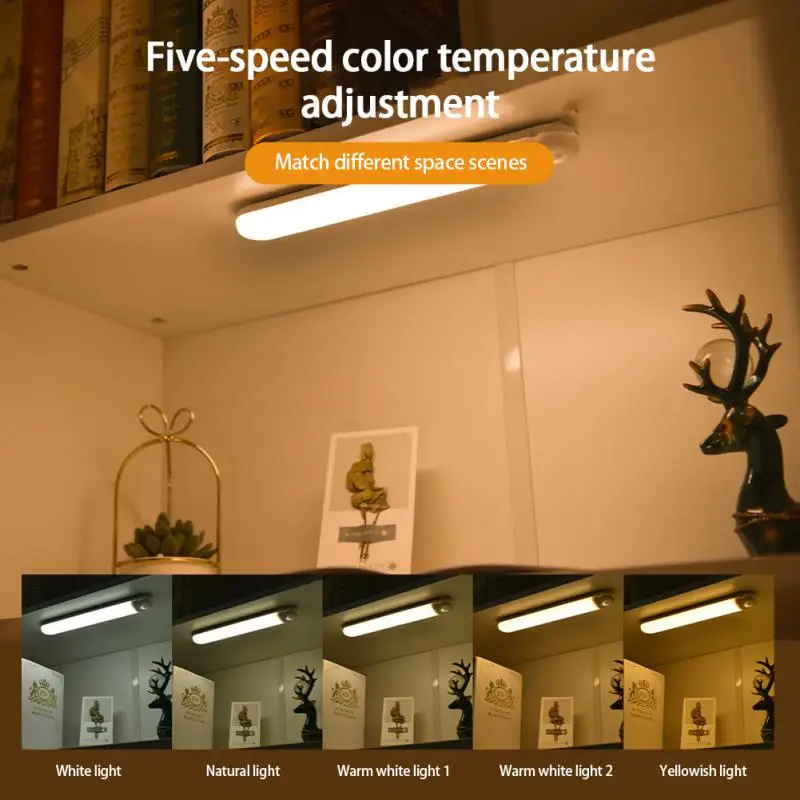 

Smart Magnetic Night Light USB Motion Sensor Dimmable Smart Home Variety Of Optional Warm Night Light Magnetic Night Light
