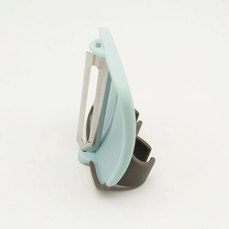 Kitchen Finger Held Palm Peeler Easy Hold Gadgets Vegetable Fruit Slicer Peeler Utensil Durable Kitchen Accessories