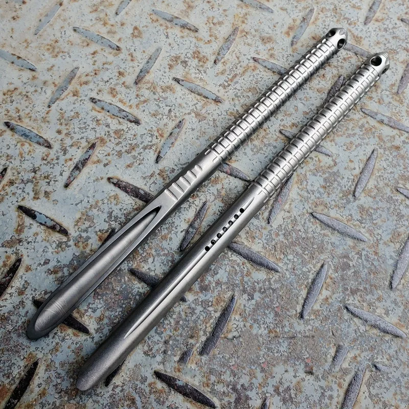 TC4 Titanium alloy Crowbar titanium alloy crowbar EDC tools Thunderweave handle Hand Outdoor Camping Gear Multifunction Tools window breaker fork