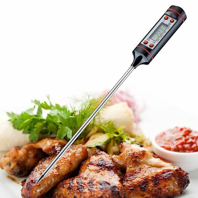 Digital Food Thermometer Kitchen Thermometer Meat Oil Milk BBQ Electronic Oven  Thermometer Food Temperature Measure Tools - AliExpress