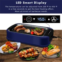 Barbeque Chicken Grill Machine Korean Pan Barbecue Grill Smokeless Electric BBQ Grill 2