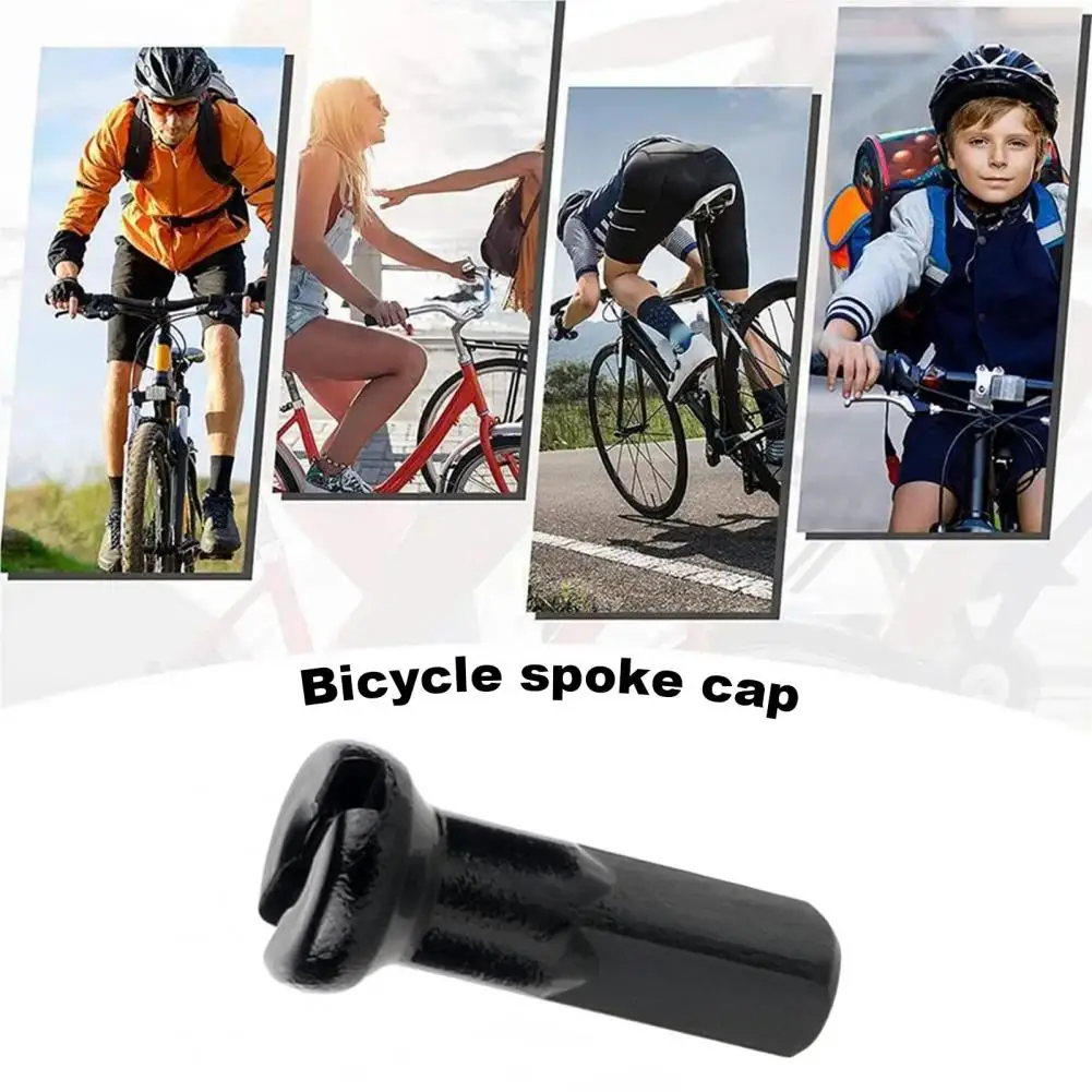 10Pcs Bicycle Spoke Cover Aluminum Alloy Spoke Nipples Easy Installation Bicycle Parts Sleeves For MTB Road Bikes