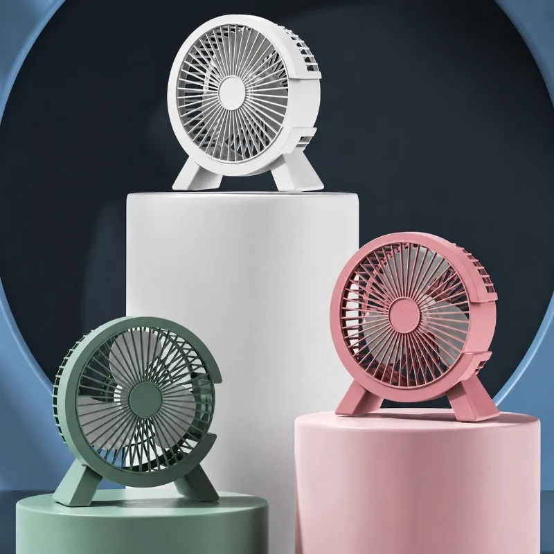 Compact Energy-Saving Silent Desktop Fan - Portable and Efficient