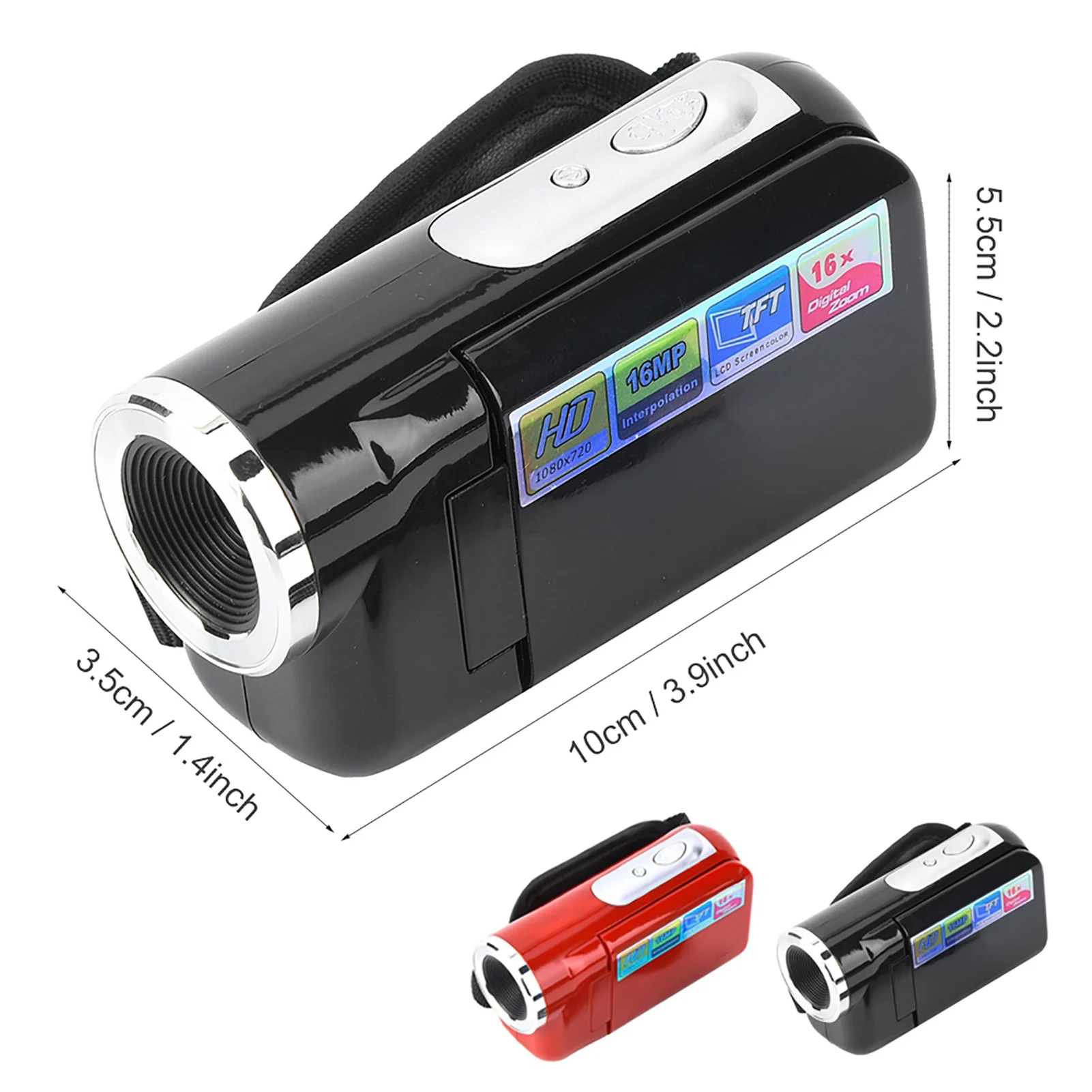 Portable HD Digital Video Camera Camcorder