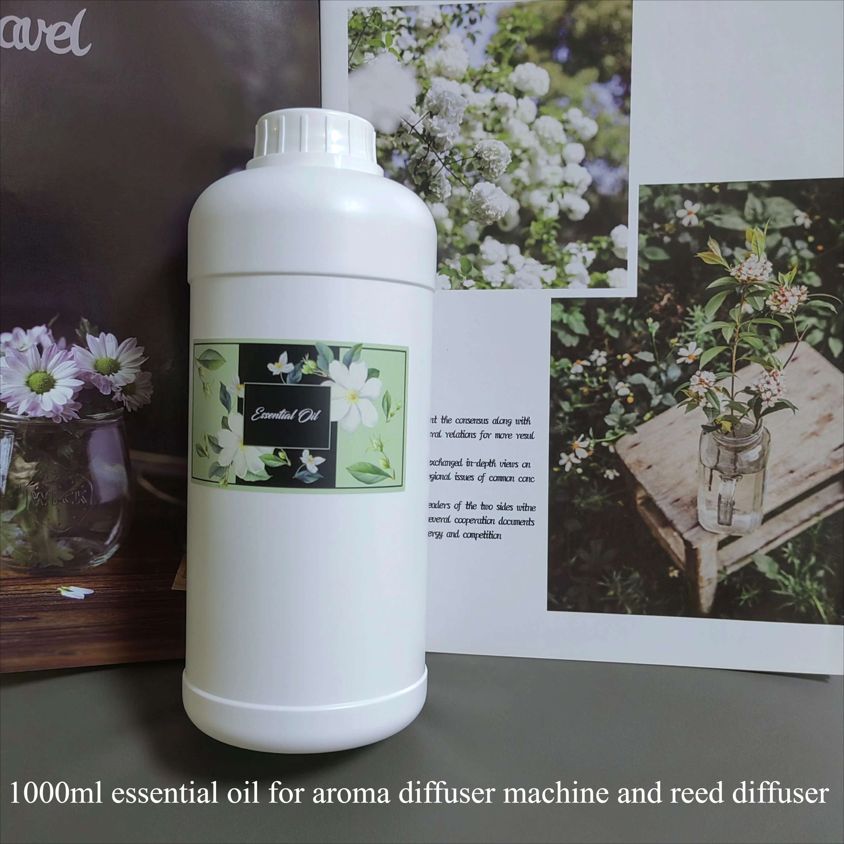 Large Volume Essential Oil For Home Aroma Diffuser and Hotel Aromatherapy Machine, Hilton, Shangri-la,Burj Al Arab,Citrus 1000ml