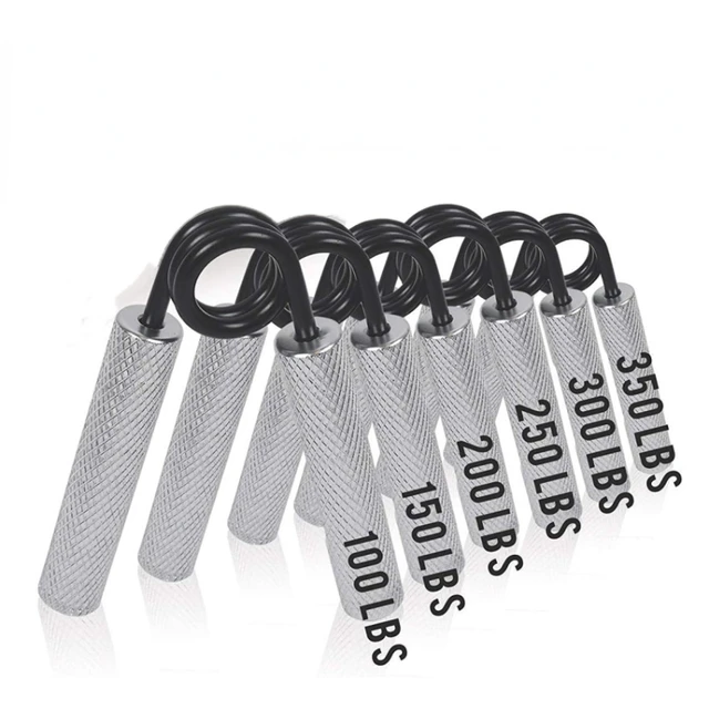 Metal Hand Grips 50-350LBS Strength Training Finger Grip Exercise Fitness Rehabilitation Shape Muscles Portable Hand Grippers 2