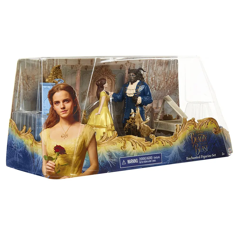 ディズニープリンセス美女と野獣のアクションフィギュアセット,限定版