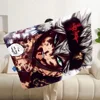 Hot Classic Anime Black Clover Printed Blanket Picnic Blankets Warm Blanket Soft Comfortable Blanket Home Travel Birthday Gift 6