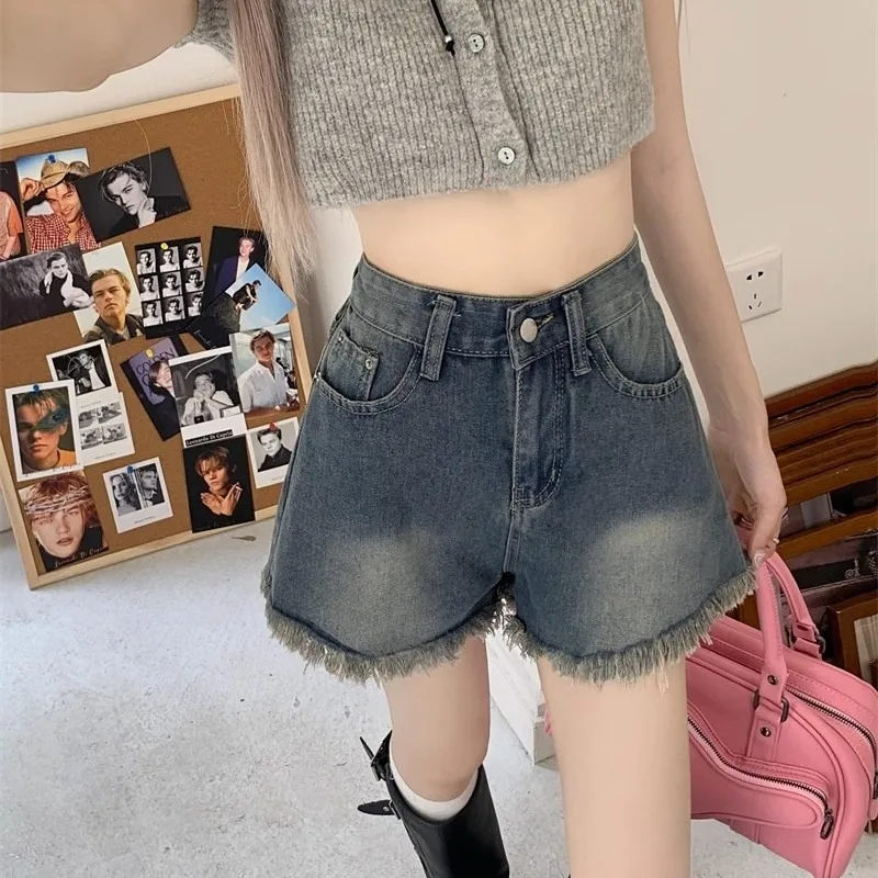 Denim Shorts Full Outfit