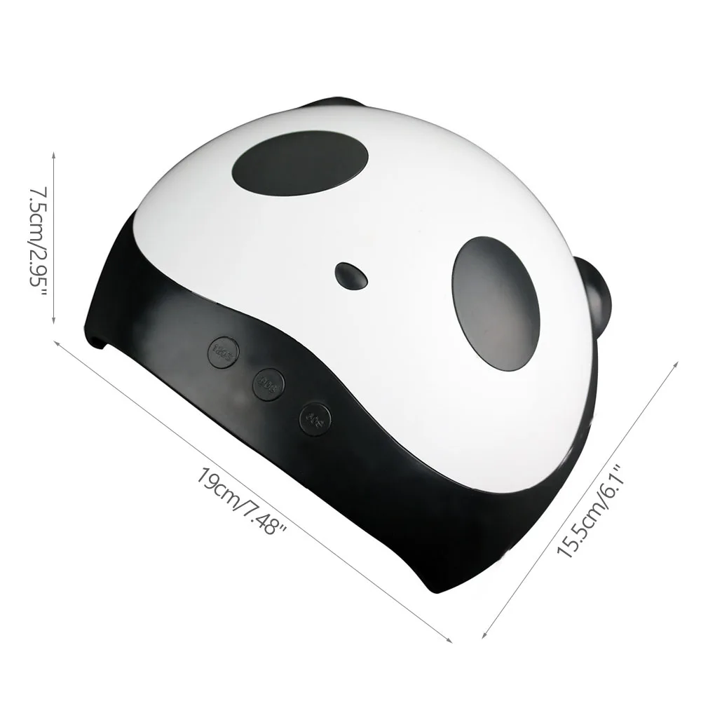 LINMANDA Panda 12 UV LEDs Gel Nail Polish Dryer Lamp 36W Nail Phototherapy Machine Professional Manicure Tool Salon Equipment 6