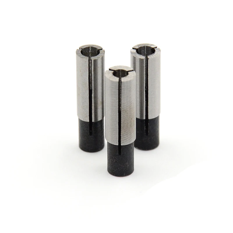 6.35mm To 3.175mm 1/8 Engraving Bit Router Tool Adapter For Engraving Collet 1pcs high precision adapter collet shank cnc router tool adapters holder 12 7mm change to 6 35mm 8 6 35 8 6 12 7 8mm 6mm size