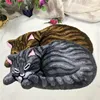 Creative Cat Floor Mat Carpet Handmade Tufted Rug Comfortable Soft Plush Bedroom Rugs Living Room Decoration Non-slip Floormat 5