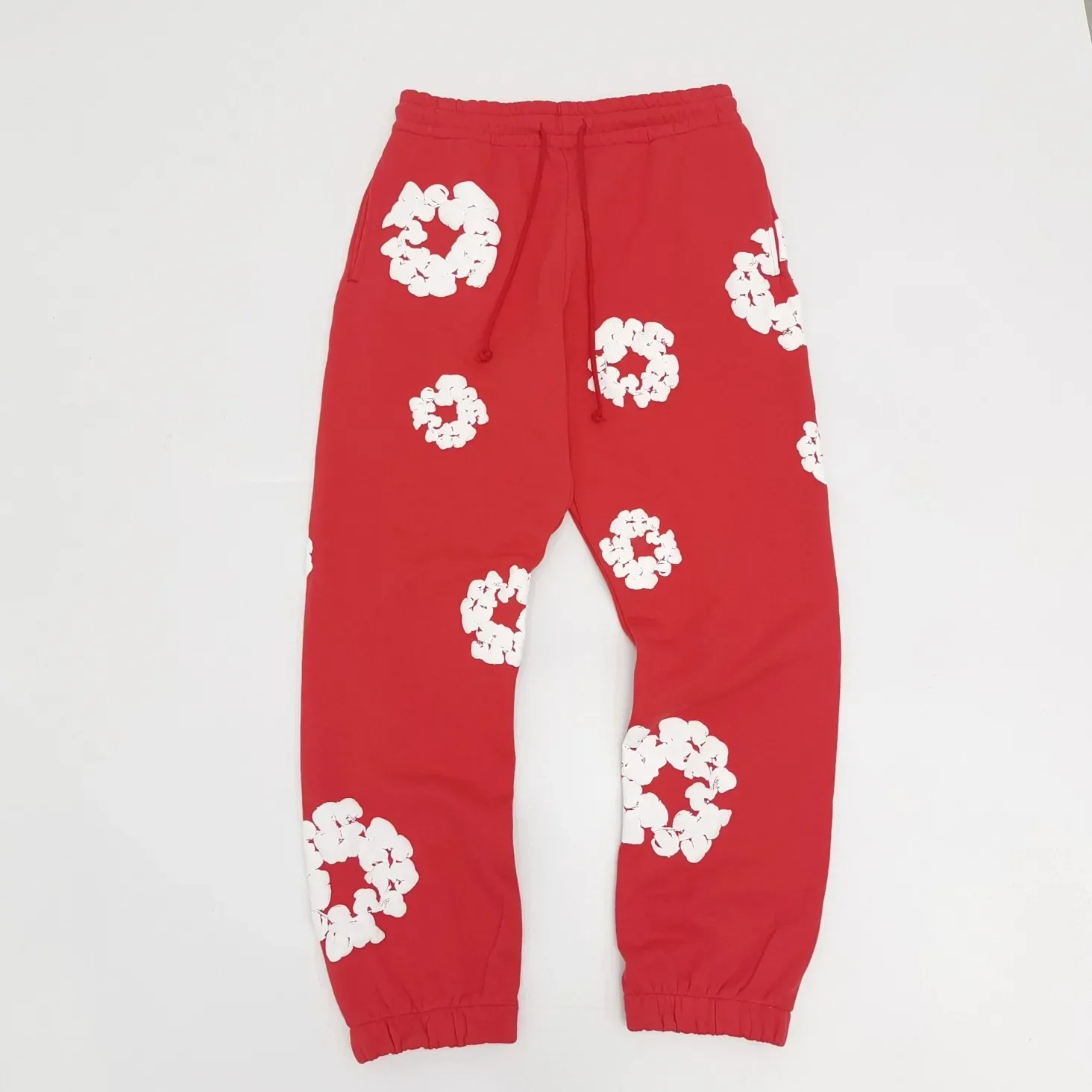 2023 New Kapok Sweatpants Men and Women Casual Loose Oversized Sports Pants Trousers