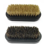 Leather Pig Hair Soft Brush Cleaning Brush Shoe Oil Brush Multi-purpose Universal Waxing and Polishing Brush Clean Shine Brush 2