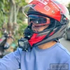 TUYU Premium Customized Motorcycle Helmet LS2 MX701 ff801358 luminium Chin Mount for GoPro Hero10 Insta360 X2 3 DJI Accessories 5