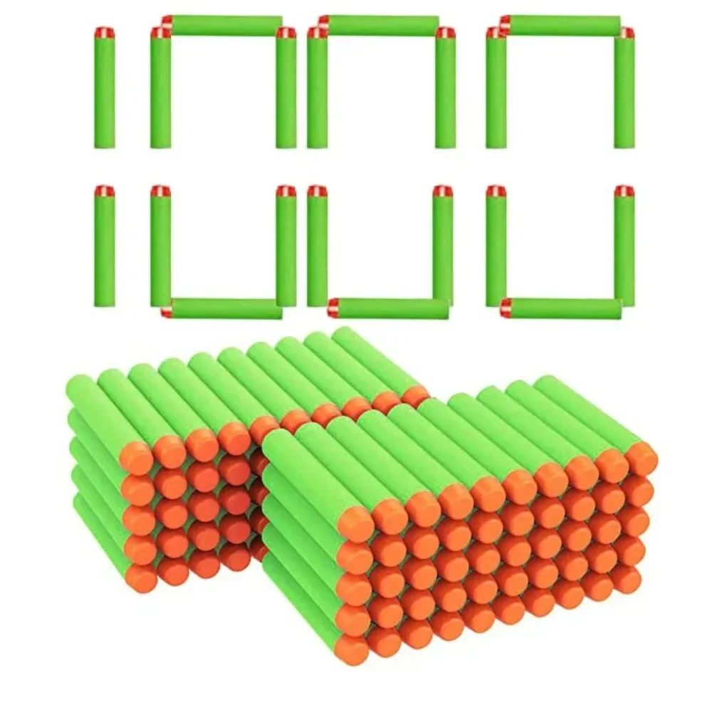 

Новинка, 7,2 см, сплошная головка, запасные дротики, фотобоевая деталь для игр на открытом воздухе