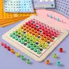 1Set Wooden Montessori Hundred Board Math 1 To 100 Consecutive Numbers Counting Toy Montessori Educational Wooden Toys For Child 1