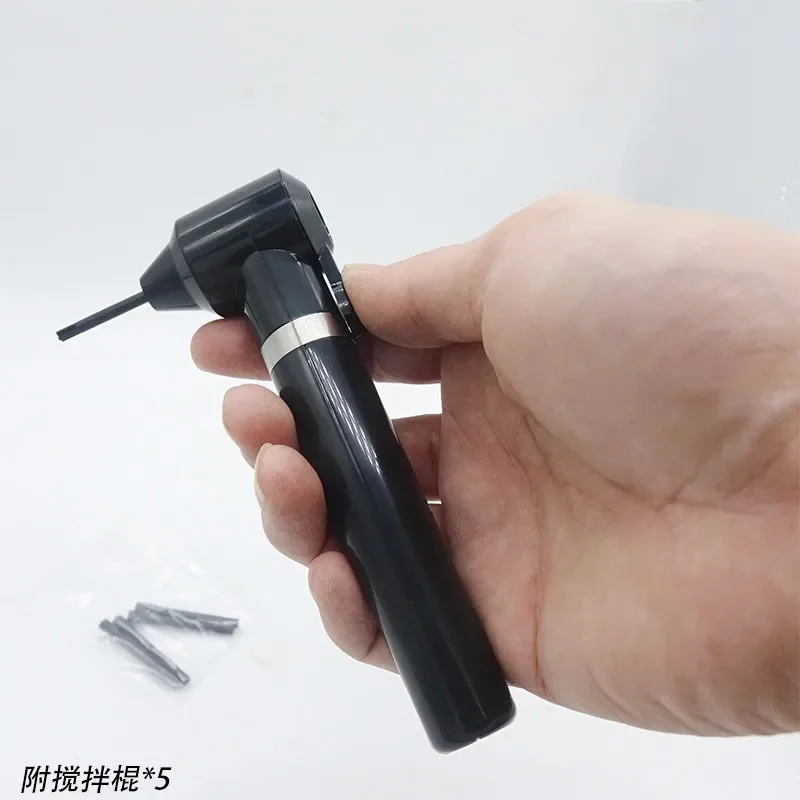 교반봉이 있는 전기 믹서 교반기, 페인트 혼합 도구, 취미 페인팅, DIY 도구
