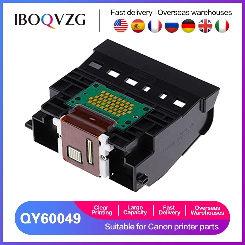 

IBOQVZG Printhead Print Head Printer Head For Canon QY6-0049 860i 865 i860 i865 MP770 MP790 iP4000 iP4100 MP750 MP760 MP780