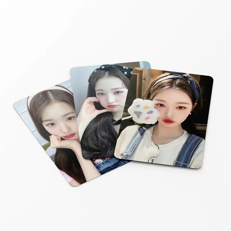Kpop 55pcs/set IVE JAN WONYOUNG LOMO Card Photo Card Album Card Girl Group Eleven Fan Collection Gift Printing Photo Postcard