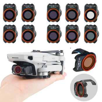 1/4/6pcs DJI 미니 2 카메라 렌즈 필터 키트 드론 액세서리 렌즈 보호 필터 DJI Mavic 미니 1 2 SE UV/CPL/ND/PL