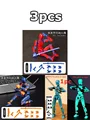 3pcs D