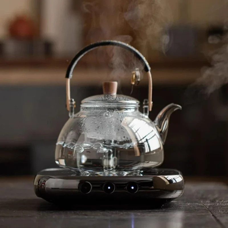 220V Electric Pottery Stove Tea Cooker Multifunctional Healthy Fruit Tea Healthy Kettle Small Cooker Boiler
