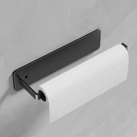Kitchen Tissue Rack Without Punching Cabinet Rack With Cling Film Bag Storage Cloth Rack Wall Mounted Tissue Rack Kitchen Storag 5