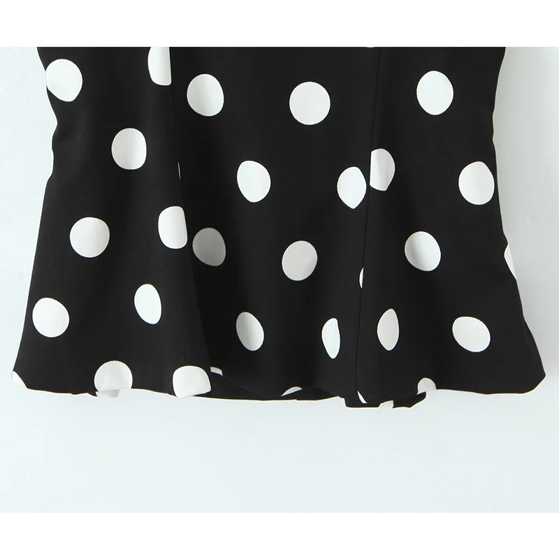 Women Sexy Polka Dot Printed Sleeveless Top Backless Short Cami Tops New 2025 Summer Fashion Holiday Party Slim Tops