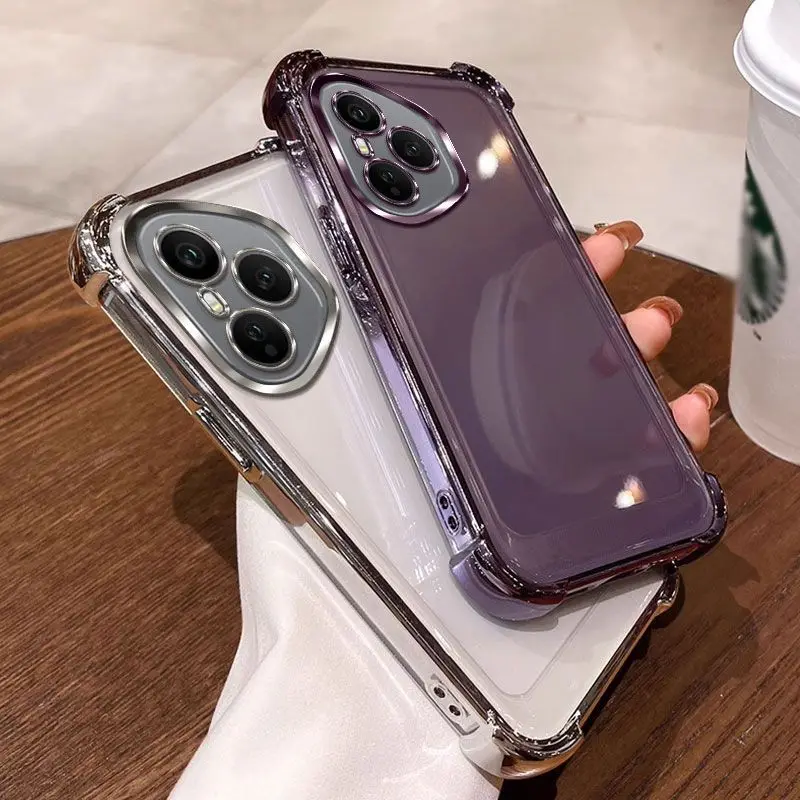 Luxury Electroplating Transparent Silicone TPU Case