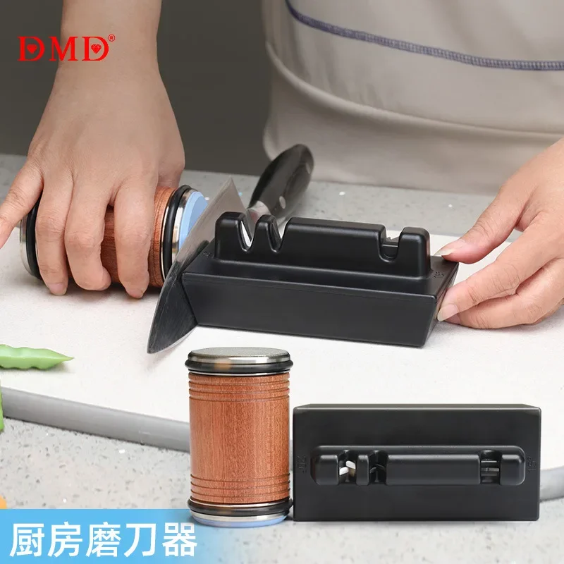 

New Household Multifunctional Kitchen Knife Whetstone Fixed Angle Magnet Strong Magnetic Roller Sharpener Sharpening System Hot