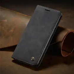 Custodia per telefono in pelle di lusso, magnetica, stile libro e antiurto