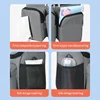 Diaper Bags Baby Walking Stroller Bag Multi-Functional Water-Repellent Moisture-Proof Bottle Storage Bag Cart Hanging Backpack 5