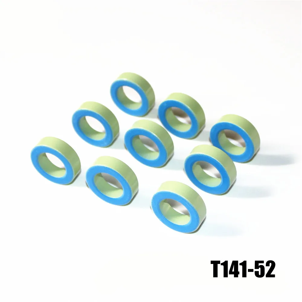 T14152 Iron Ferrite Toroid Cores 36*22.4*10.5mm For Inductors Iron powder Core Blue Green Ring