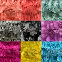 Orange Pigment Powder Natural Mica Mineral Handmade Soap Coloring Powder For DIY Resin Crafts Cosmetics Making 2