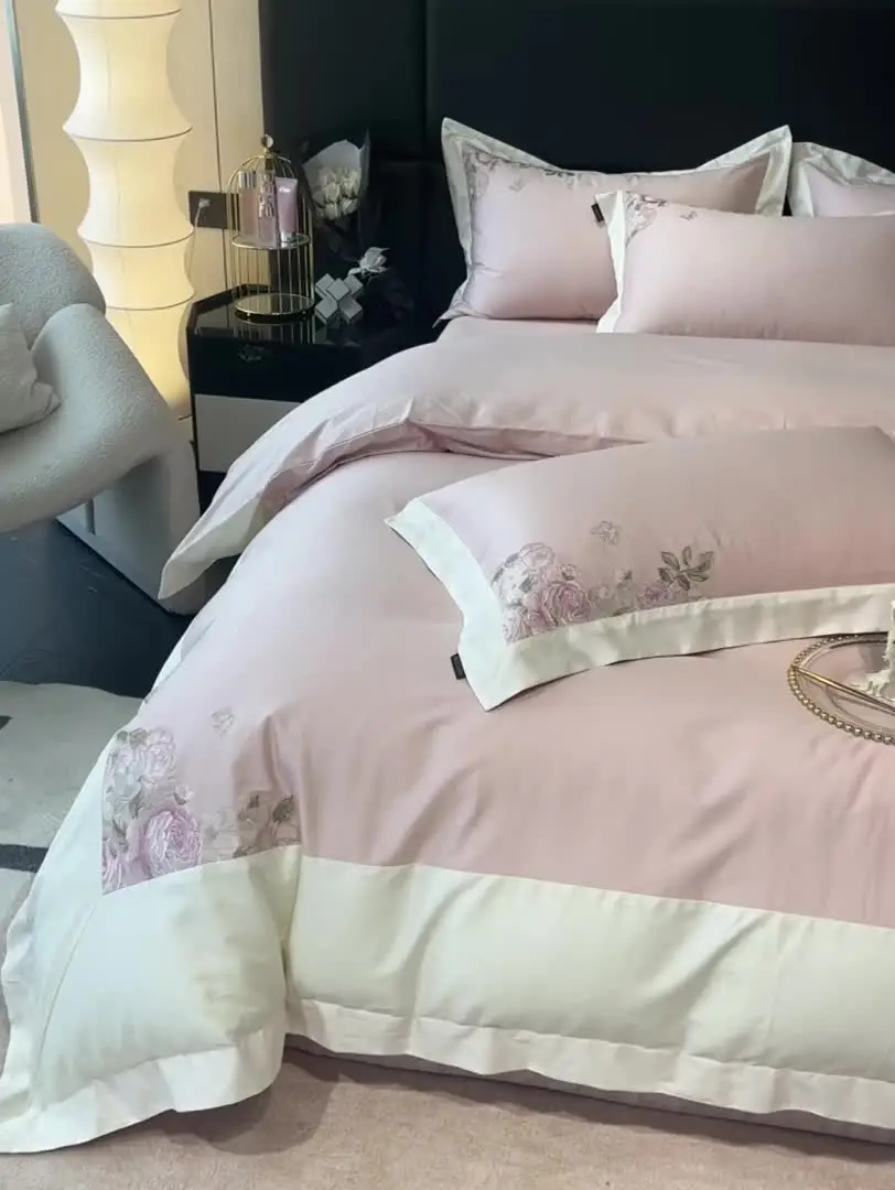 Acheter Tasya - parure de lit 4 pièces, housse de couette, drap de lit