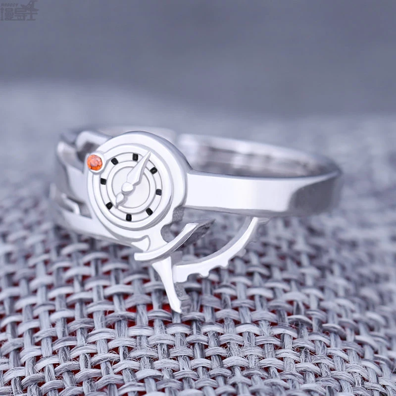 

Аниме-кольцо Makise Kurisu S925 Серебряный реквизит для косплея