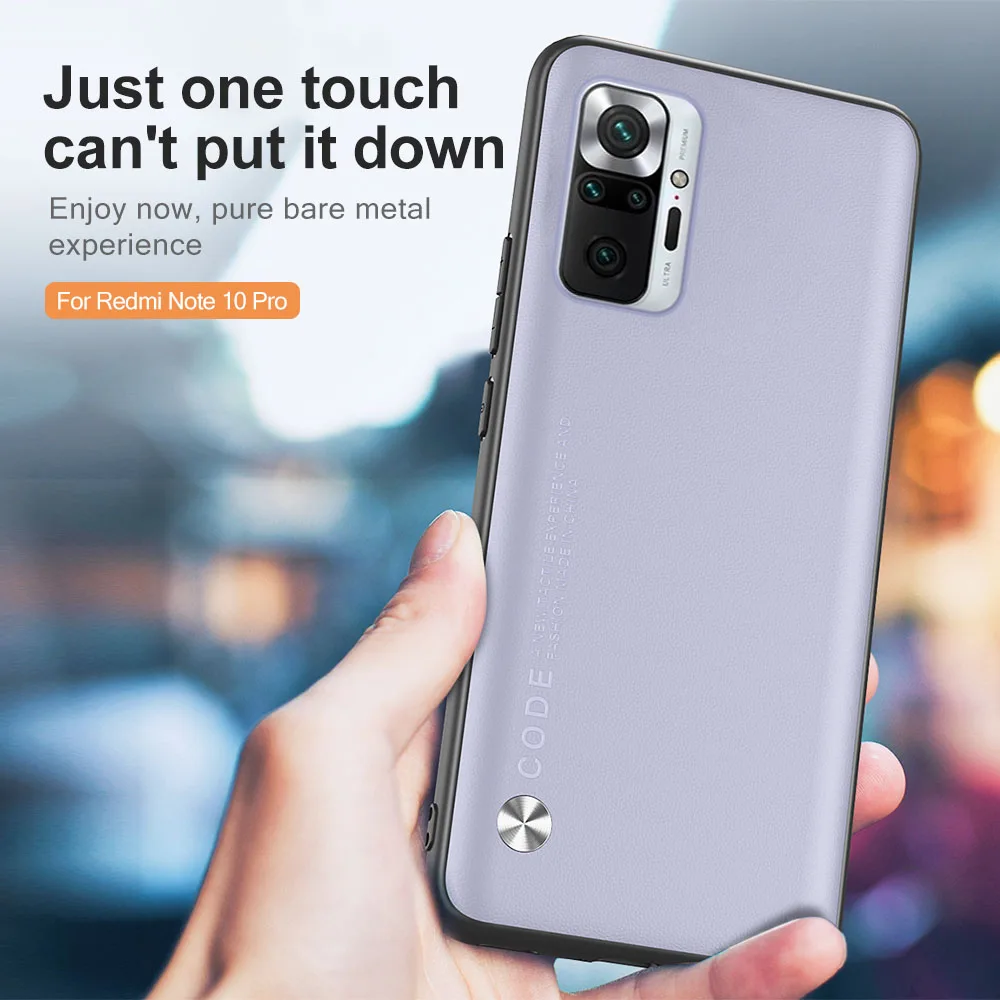 red mi note 10 Leather Shockproof Protect cover For redmi note 10 Pro max 10S NOTE10 note 10 s note10 5G 4G Silicone Frame Case glass flip cover
