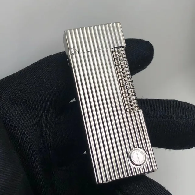 Classic Butane Gas Lighter Grinding Wheel Ignition Inflatable Cigar Lighter Cigarette for Men Accessories Memorial Collection