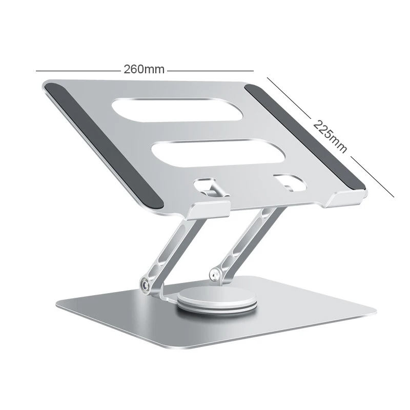 Laptop Stand Universal Laptop Stand Portable Adjustable Riser 17.3inch Laptops 360&deg; Rotating Base For MacBook Air Dell HP Xiaomi Huawei