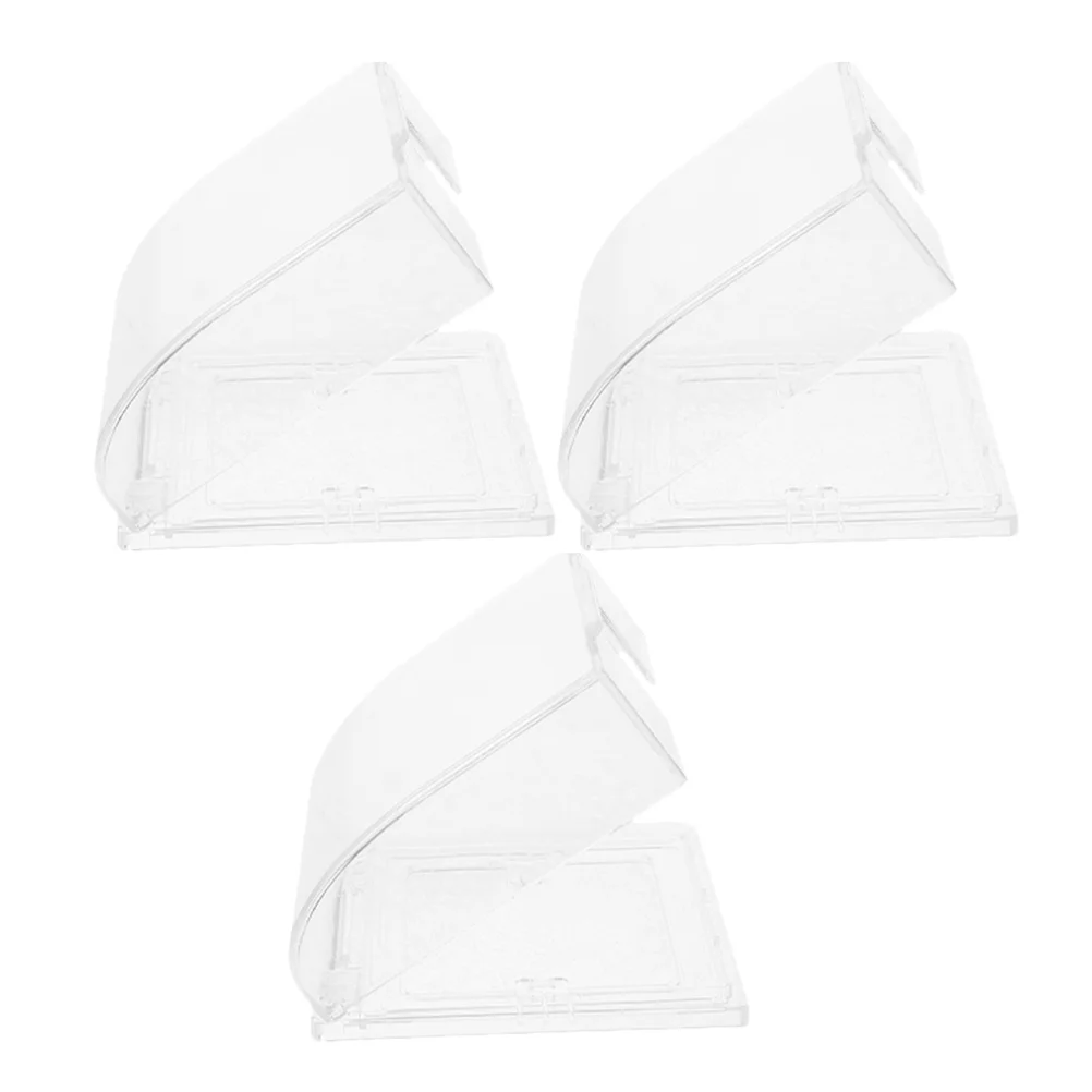 

3 Pcs Power Outlet Safety Socket Covers Baby Proofing Power Electric Protector Toddler